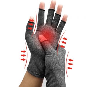 Kompressionshandschuhe für Erleichterungen bei Arthritis