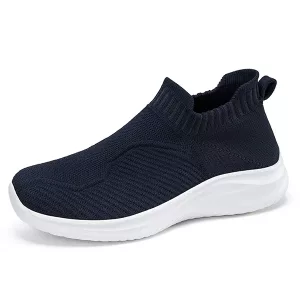 Orthopädische Damen-Schleicher Zum Hineinschlüpfen - Marineblau