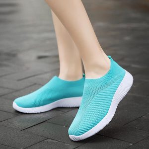 Reite Füße Schuhe Leichte Turnschuhe - Grün