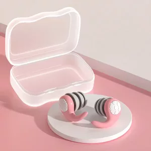 Silikon-Ohrstöpsel mit Geräuschunterdrückung - Rosa