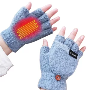 beheizte Handschuhe, elektrische Handschuhe, USB-beheizte Handschuhe, USB-Handschuhe, wärmende Handschuhe, Halbfingerhandschuhe