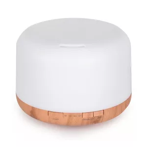 Luftbefeuchter Aroma-Diffusor mit Fernbedienung - Helles Holz