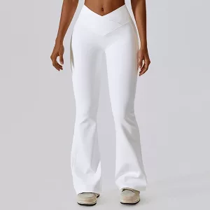 Schlagleggings, Schlaghosen, Hoch taillierte Leggings, Hoch taillierte Schlagleggings, Schlag-Yogahosen, Schlaghosen