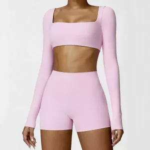 Langarmshirt, Langarmtop, Yoga-Top, Sporttop, Sportshirt