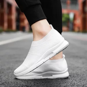 Damen-Sneaker, Slip-On-Sneaker, Laufschuhe, leichte Sneaker, Mesh-Sneaker, atmungsaktive Sneaker