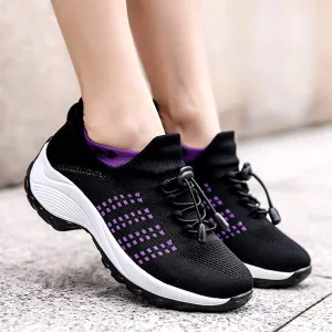 Damen Atmungsaktive Lässige Sockensneaker