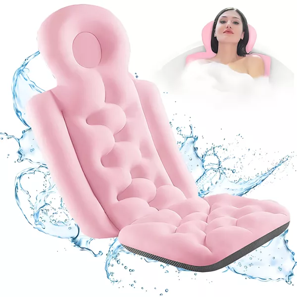 Bade-Kissen, Badekissen, Ganzkörper-Badekissen, Badewannen-Kissen, Bade-Kopfstütze,