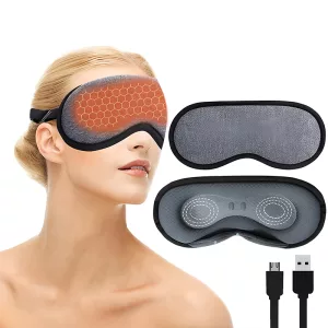 beheizte Augenmaske, warme Augenmaske, Dampf-Augenmaske, elektrische Augenmaske, beheizte Schlafmaske