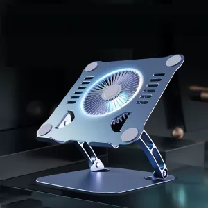 Laptopständer, Laptophalter, Laptopständer für Schreibtisch, kühlender Laptopständer, Laptopständer mit Lüfter, MacBook-Ständer, verstellbarer Laptopständer
