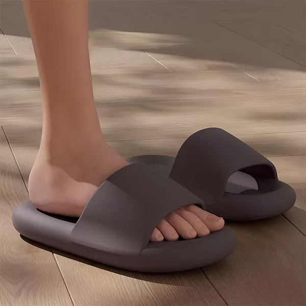 Slides, Sommerschuhe, Sommer-Slides, Schuhe mit dicker Sohle, Hausschuhe mit dicker Sohle, weiche Slides