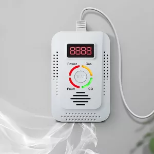 Kohlenmonoxidmelder, Gasaustrittsensor, Gasaustrittsmelder, Erdgasdetektor, Gasdetektor, CO-Melder, Kohlenmonoxidalarm