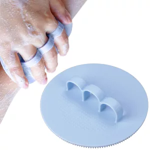 Körperschrubber, Silikon-Körperschrubber, Badeschrubber, Hautpeeling, Silikon-Badeschrubber, Silikon-Badebürste