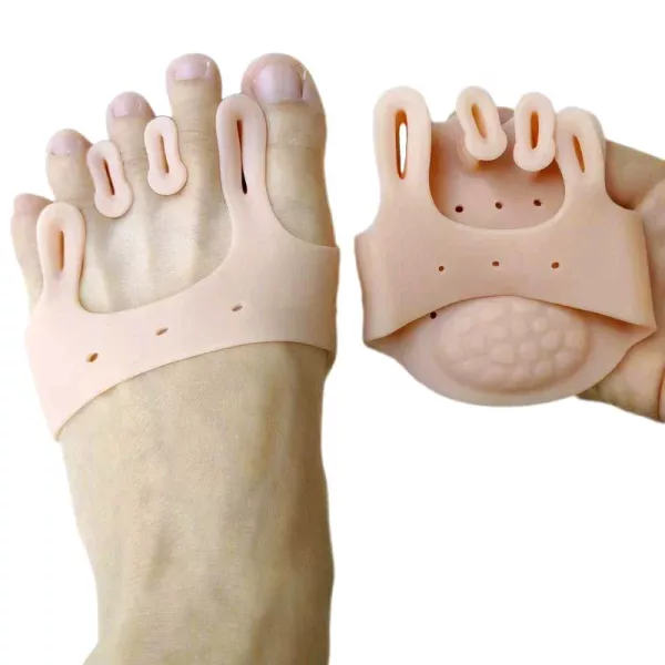 Zehenzwischenräume, Mittelfußpolster, Silikon-Zehenzwischenräume, Vorfußpolster, orthopädische Zehenzwischenräume