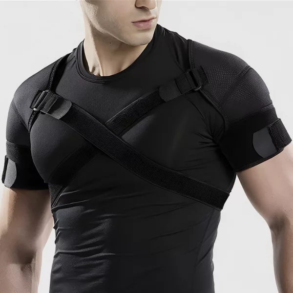 Schulterbandage, Schultergurt, Schulterstützbandage, doppelte Schulterbandage