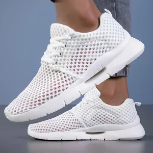 Herrenschuhe, Herrensneaker, bequeme Schuhe, Mesh-Schuhe, leichte Schuhe, atmungsaktive Schuhe, Mesh-Sneaker