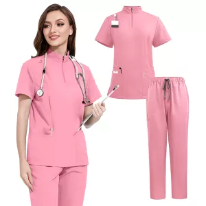 Kittel, Kittel-Set, Krankenschwester-Uniform, Damen-Kittel-Set, Krankenhausuniform, Klinikuniform