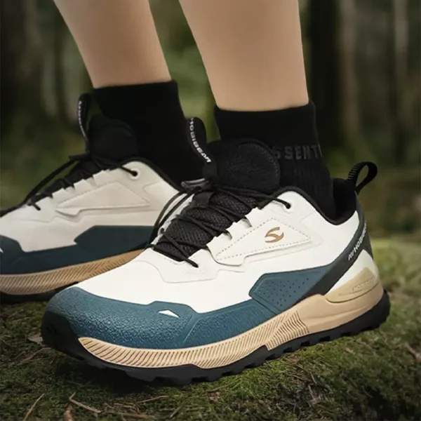 Wanderschuhe, Sneakers mit dicker Sohle, Outdoorschuhe, rutschfeste Schuhe, Sportschuhe