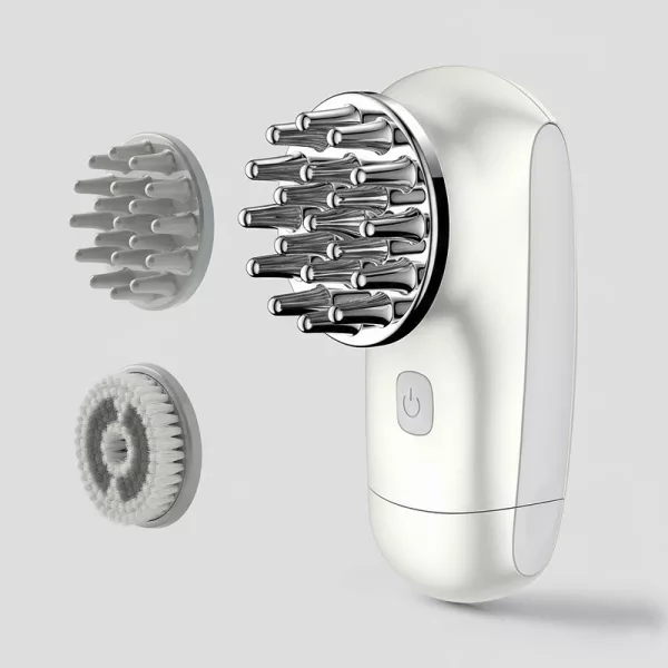 Kopfmassagekamm, Massage-Haarbürste, Gesichtsborste, Gesichtsreinigungsbürste, Gesichtspeelingbürste, exfolierende Gesichtsborste, elektrische Gesichtsreinigungsbürste, Schall-Gesichtsbürste