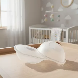 Muttermilchfänger, Muttermilchsammler, Silikon-Muttermilchsammler, Milchsammlerbecher, passiver Muttermilchsammler