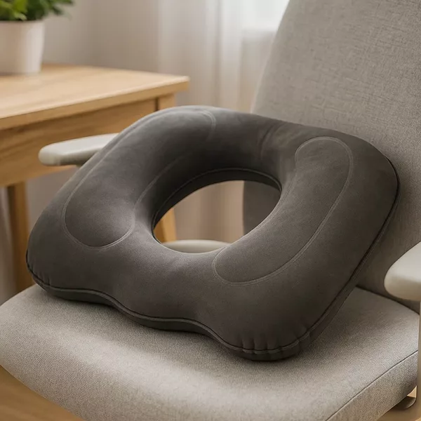 Sitzkissen, Donut-Kissen, Donut-Sitzkissen, Ischias-Sitzkissen, druckentlastendes Sitzkissen, Steißbein-Sitzkissen, Steißbeinkissen, Hämorrhoidenkissen