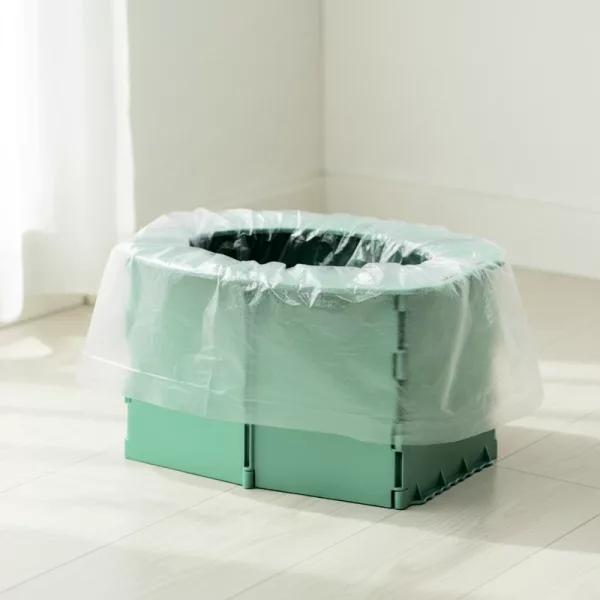 tragbarer Töpfchen, faltbarer Toilettenstuhl, Reise-Töpfchenstuhl