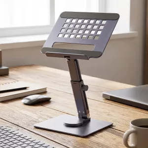Aluminium Tablet-Ständer, Tablet-Halter, Tablet-Ständer, klappbarer Tablet-Ständer, drehbarer Tablet-Halter