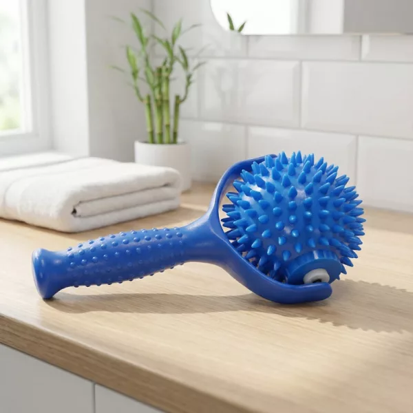 stacheliger Massageball, stacheliger Massage-Roller, stacheliger Ball-Massage-Roller