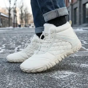 Winter Barfußstiefel, Barfuß Schneestiefel, Zero-Drop Winterstiefel, Minimalistische Winterstiefel