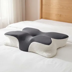 Nackenkissen, Memory-Schaum-Kissen, ergonomisches Kissen, Nackenstützkissen, orthopädisches Kissen, Schmetterlingsförmiges Kissen