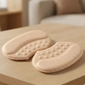 1 Paar atmungsaktive Fersenpolster aus Memory-Schaum für Schuhe